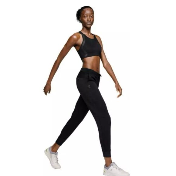 On Cloud Running Sweat Pants Joggers Black Size Small - Picture 10 of 11